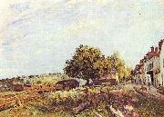 Alfred Sisley Saint Mammes am Morgen oil painting